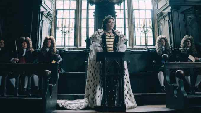 Olivia Colman stars as Queen Anne in 'The Favourite'