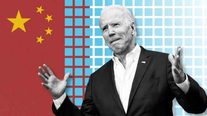 Beyond his human rights stance, Joe Biden has kept a strong military presence in the South China Sea, reaffirmed support for Taiwan and a commitment to defending Japan