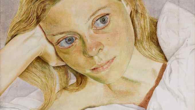 Girl In Bed, 1952, by Lucian Freud