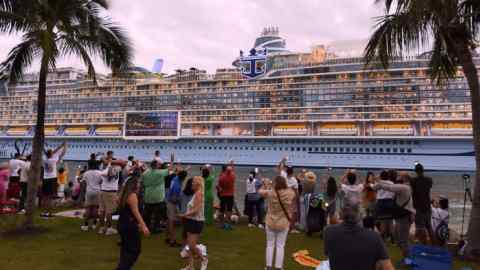 The Icon of the Seas, the world’s largest cruise ship