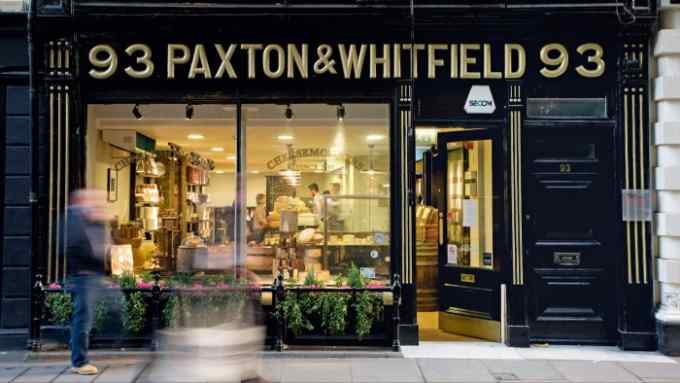 Paxton & Whitfield on London’s Jermyn Street