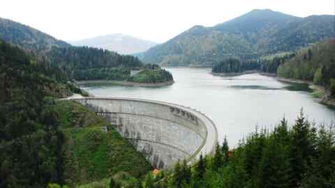 A Hidroelectrica hydropower plant