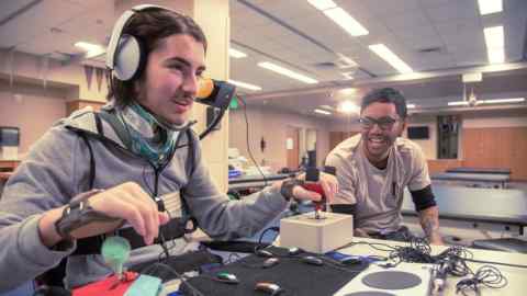 Microsoft’s Xbox Adaptive Controller allows players to customise buttons and joysticks
