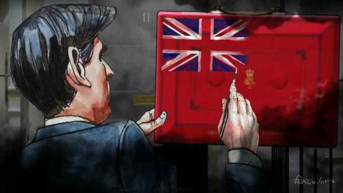 James Ferguson  illustration of Martin Wolf column ‘Rise of fiscally conservative, big state Tories’