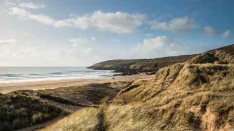 Freshwater West beach in Pembrokeshire