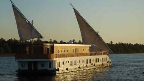 Yalla Nile, a traditional dahabiya riverboat
