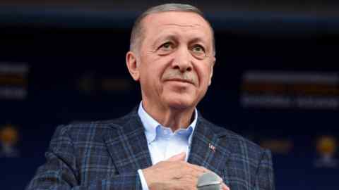 Recep Tayyip Erdoğan last week