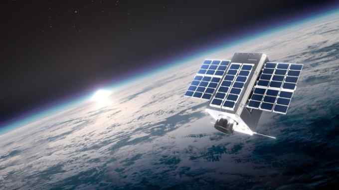 An impression of one of the satellites operated by GHGSat