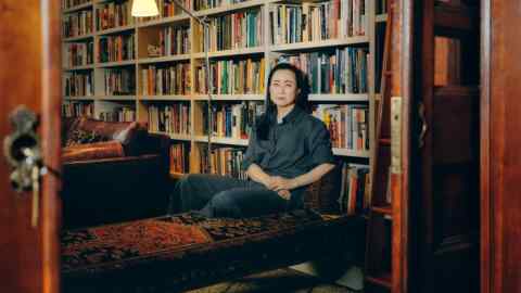 Min Jin Lee at home in New York