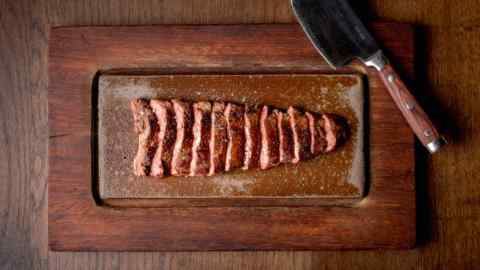 Steak at Flat Iron