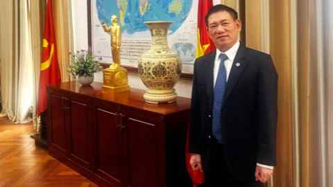 Vietnam’s finance minister Ho Duc Phoc