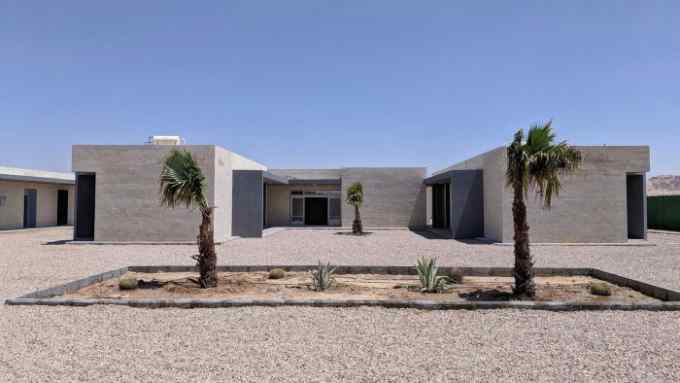 Accommodation for farmworkers in the desert of Bahareya, designed by Egyptian architects ECOnsult