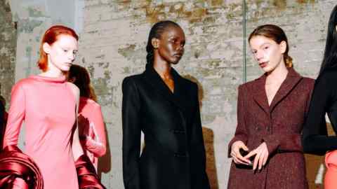 Backstage at Standing Ground AW23