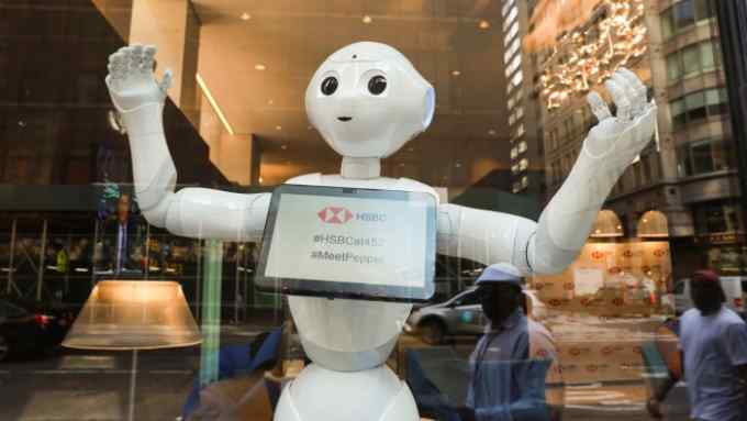 HSBC Bank welcomes SoftBank Robotics’ humanoid robot, Pepper, to their team