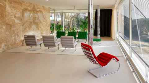 The main living area of Villa Tugendhat