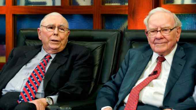 Charlie Munger and Warren Buffett