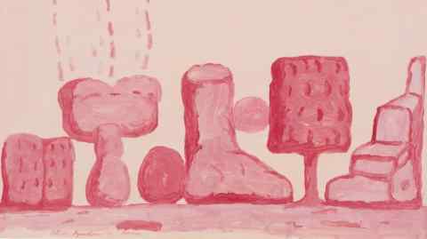 Untitled (Roma), 1971, by Philip Guston