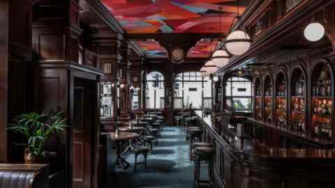 The Audley Public House with ceiling artwork by Phyllida Barlow