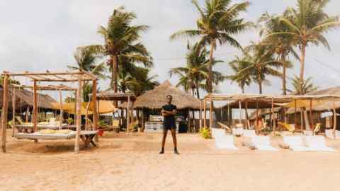 Mr Eazi at La Plage by Code Bar in Cotonou