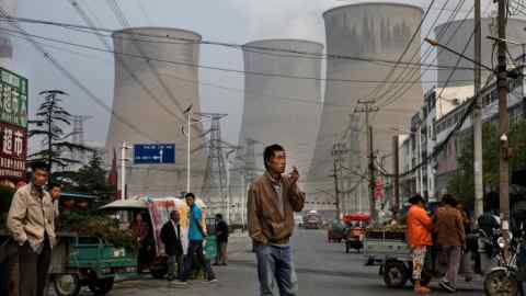 A coal-fired power plant in Huainan. Action to cut emissions in the next decade is crucial
