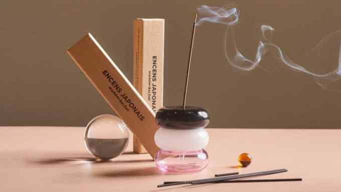 Maison Balzac Pebble incense holders, £25 each